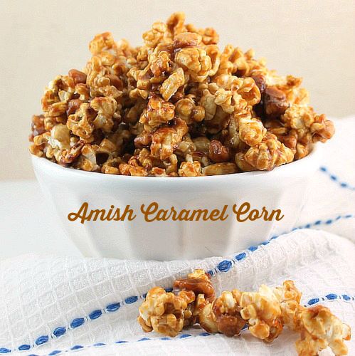 Amish Caramel Corn Bunny