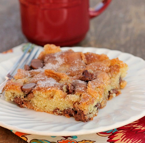 Chocolate Chip Sour Cream Cake