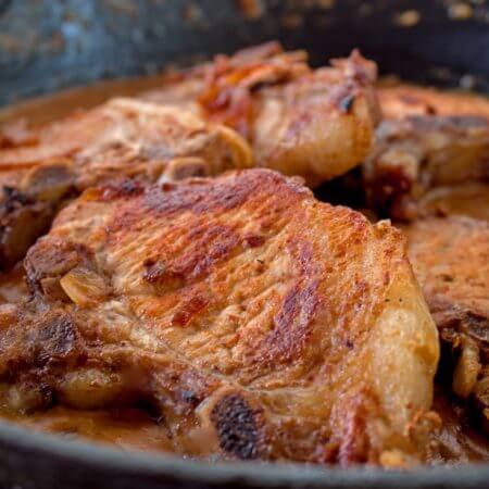 Pork Chops in Sour Cream Gravy