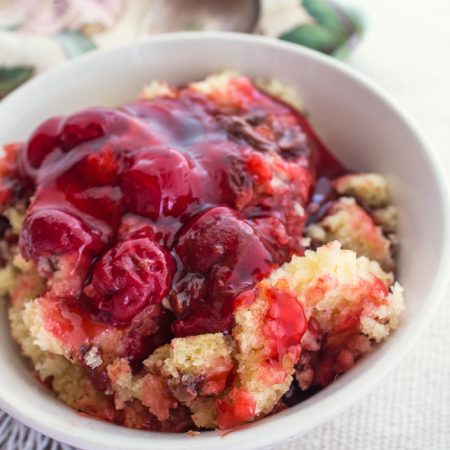 Crock Pot Cherry Pudding Cake