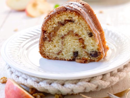 Glazed Apple Bundt Cake {Paleo, Gluten-Free, Dairy-Free} -