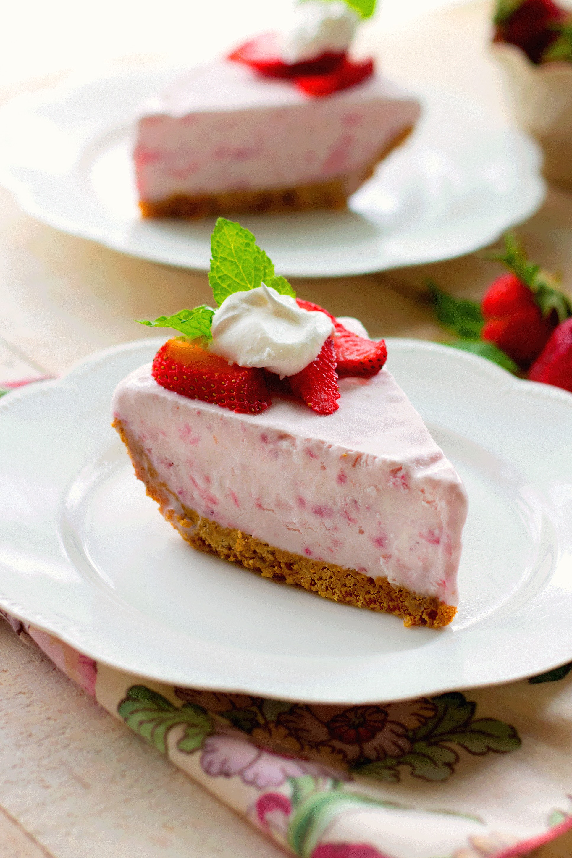 Strawberry Cream Pie