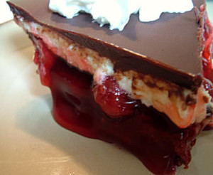 chocolate covered cherry pie