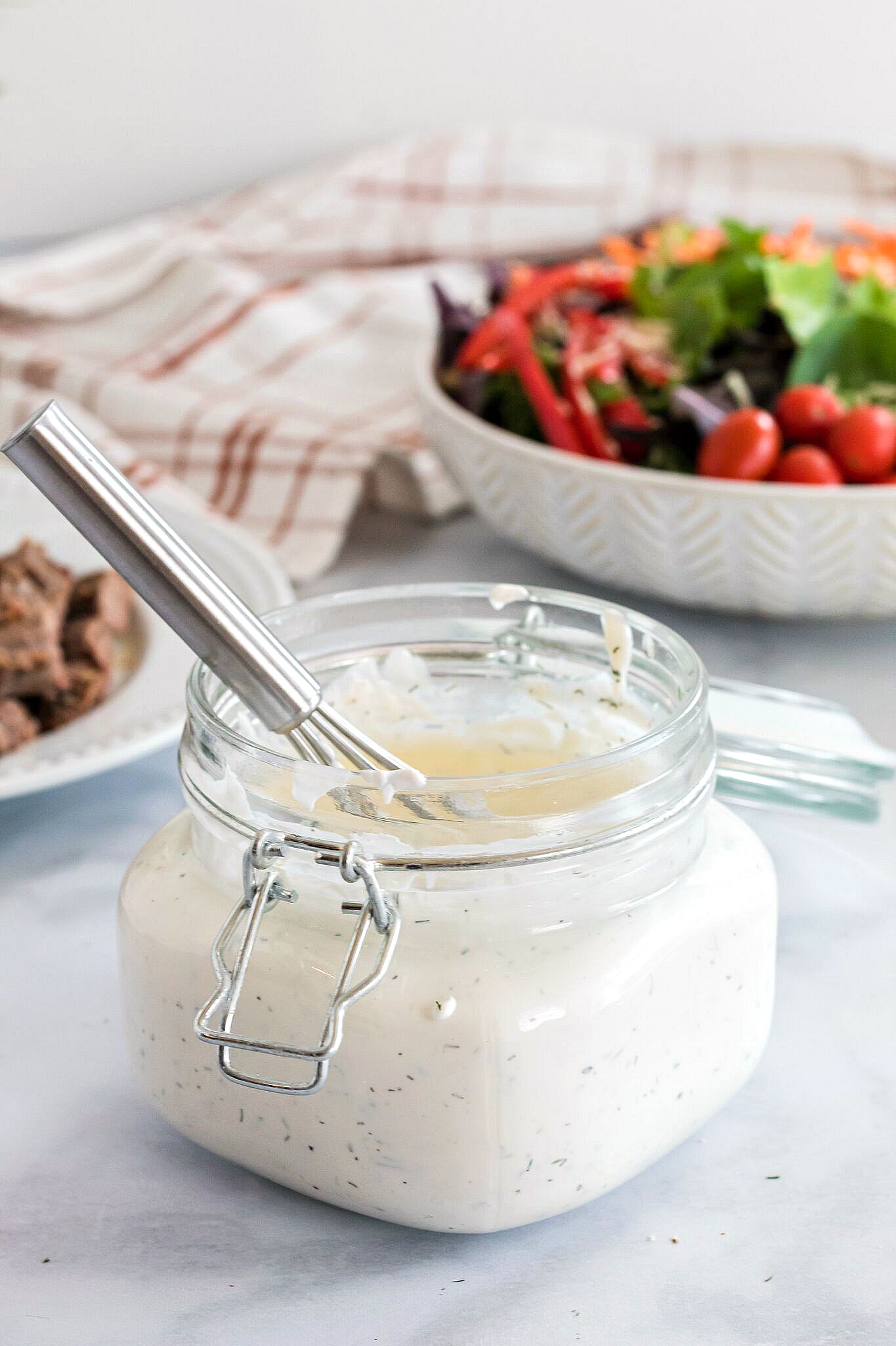 Homemade Sour Cream Salad Dressing
