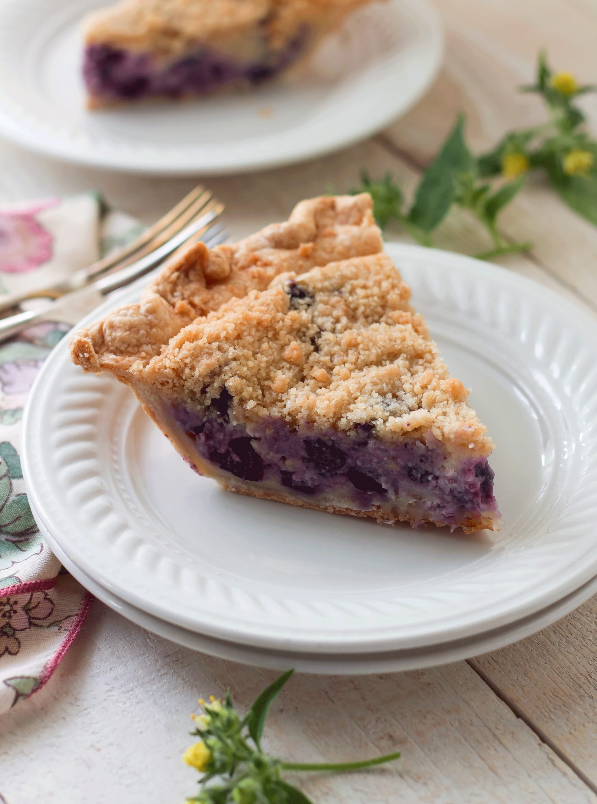 Creamy Blueberry Pie-image