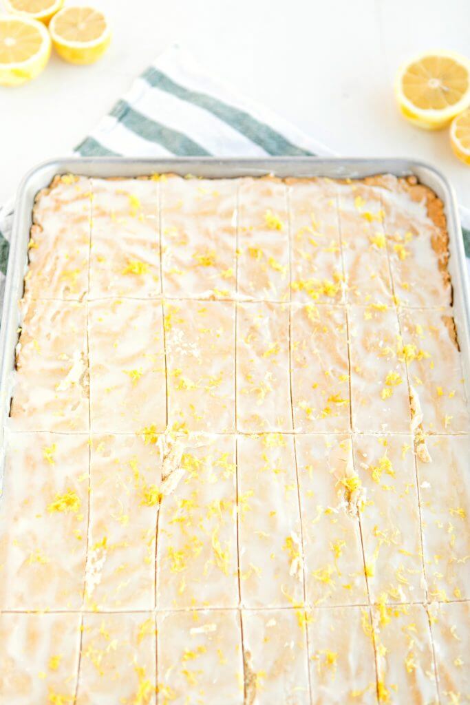 English Lemon Shortbread Cookies