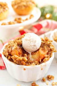 Single Serving Apple Crumble