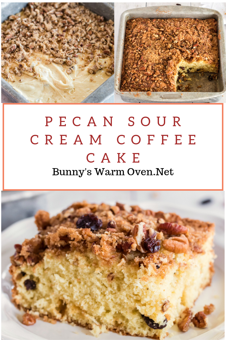 Pecan Sour Cream Coffee Cake