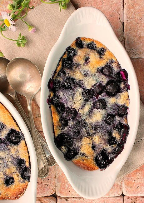 Blueberry Cake For Two