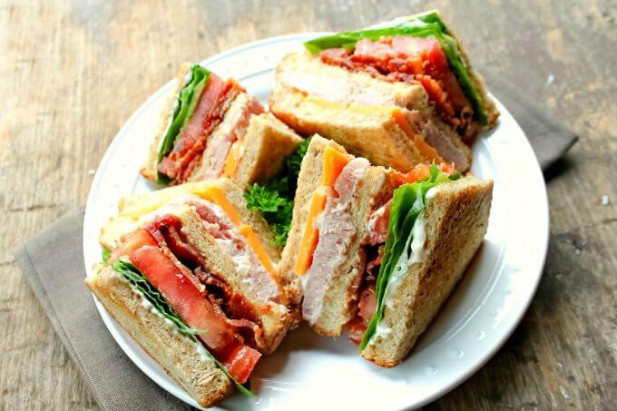 Ham And Cheese Club Sandwich How To Make A Club Bunny S Warm Oven