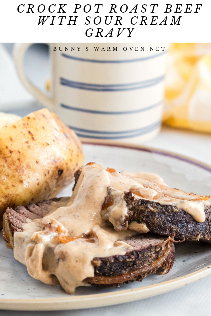 Crock Pot Roast Beef with Sour Cream Gravy