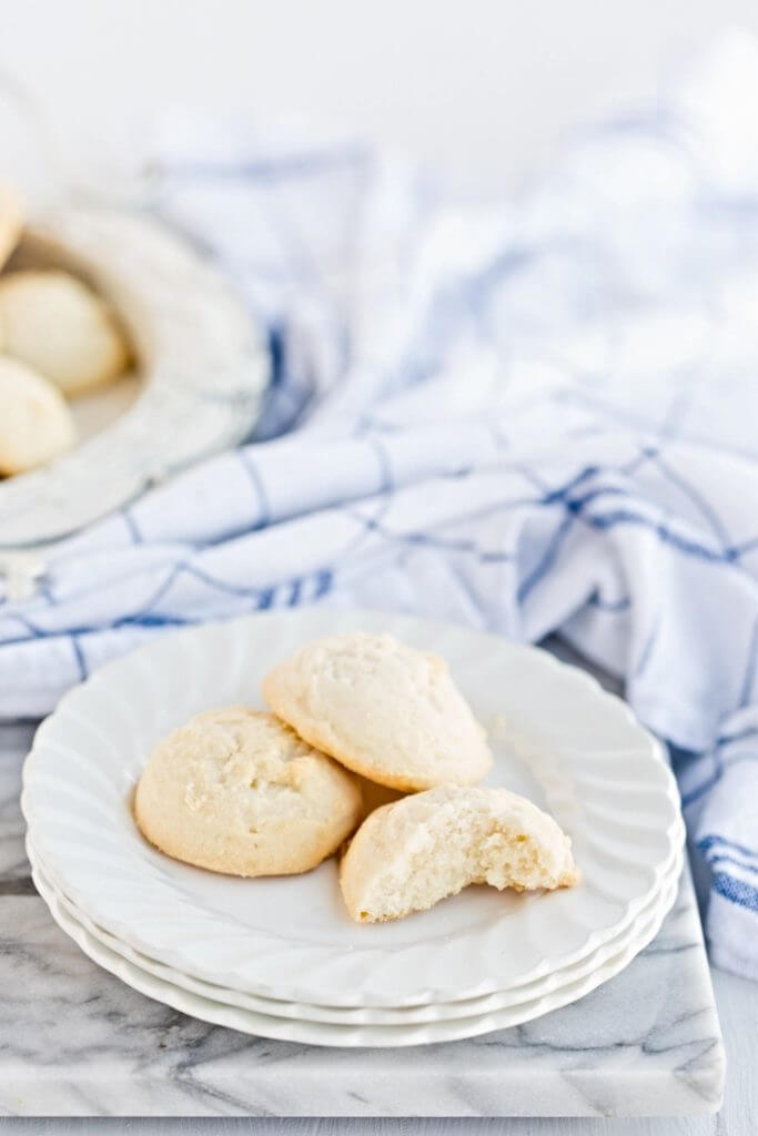 Whipped Shortbread Drop Cookies