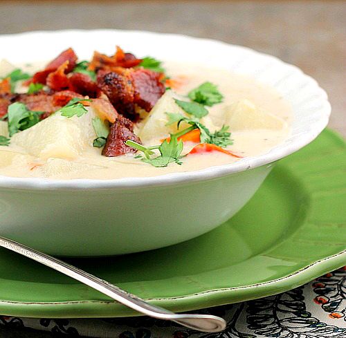 Crock Pot Creamy Potato Soup