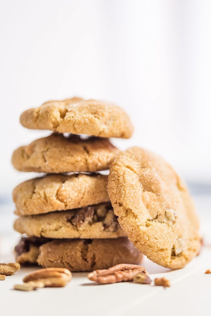 Sweet and Salty Butter Pecan Cookies