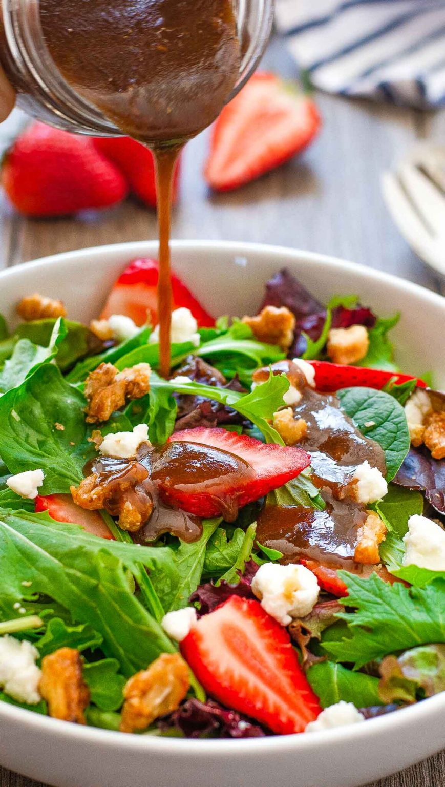 Strawberry Feta Salad With Balsamic Vinaigrette Bunnys Warm Oven 2117