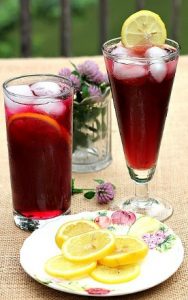 Homemade Blueberry Drink Syrup