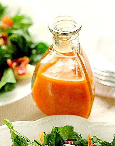 Fresh Spinach Salad With Dressing