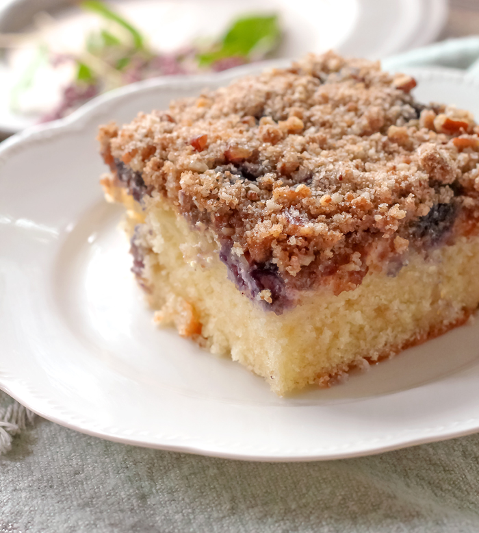 Blueberry Cream Cheese Coffee Cake - Bunny's Warm Oven