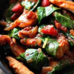 Chicken and Spinach Skillet Dinner
