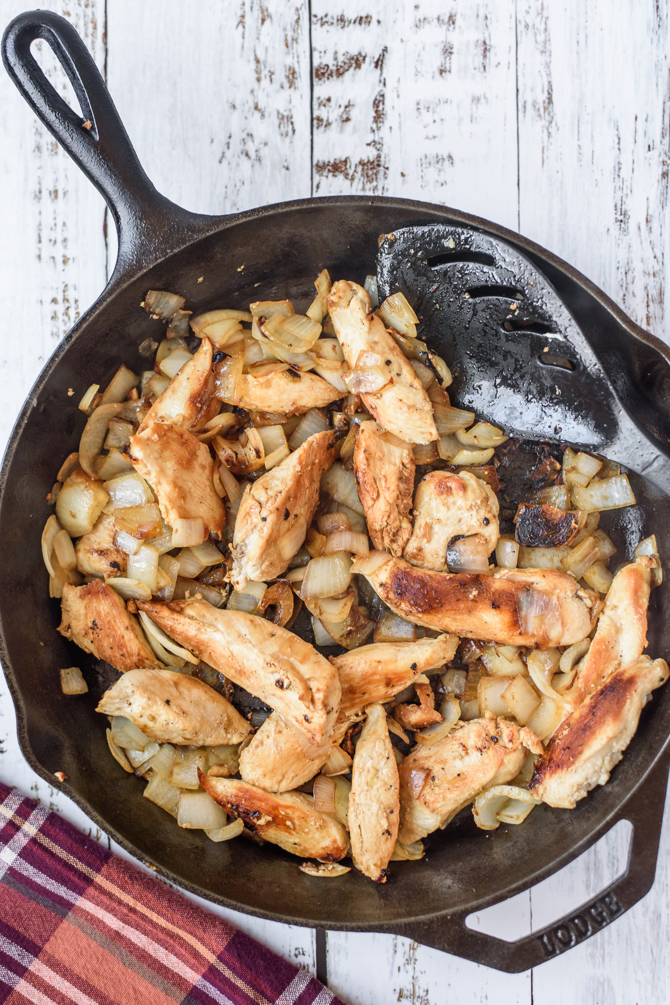 Chicken and Spinach Skillet Dinner - Bunny's Warm Oven