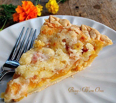 Incredible Peaches and Cream Pie
