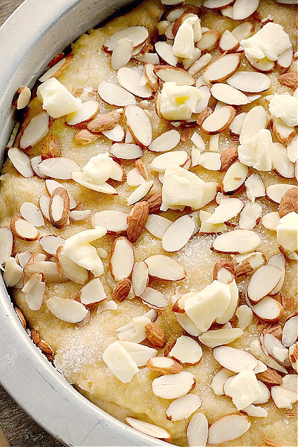 Almond Butter Yeast Cake