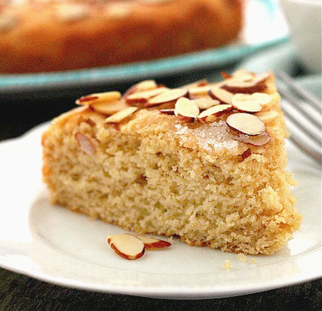 Almond Butter Yeast Cake