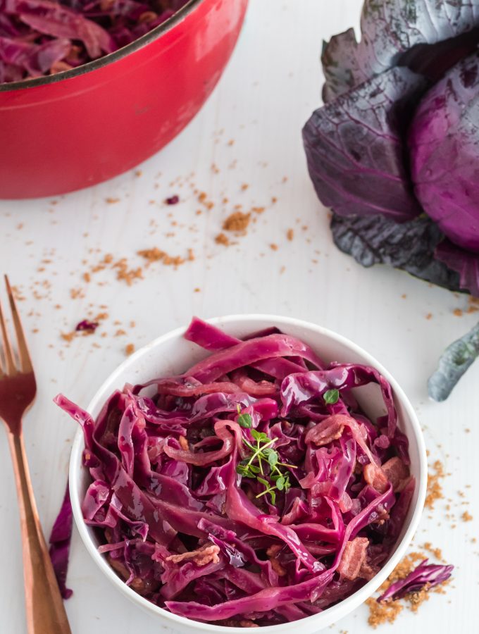 Sautéed Red Cabbage