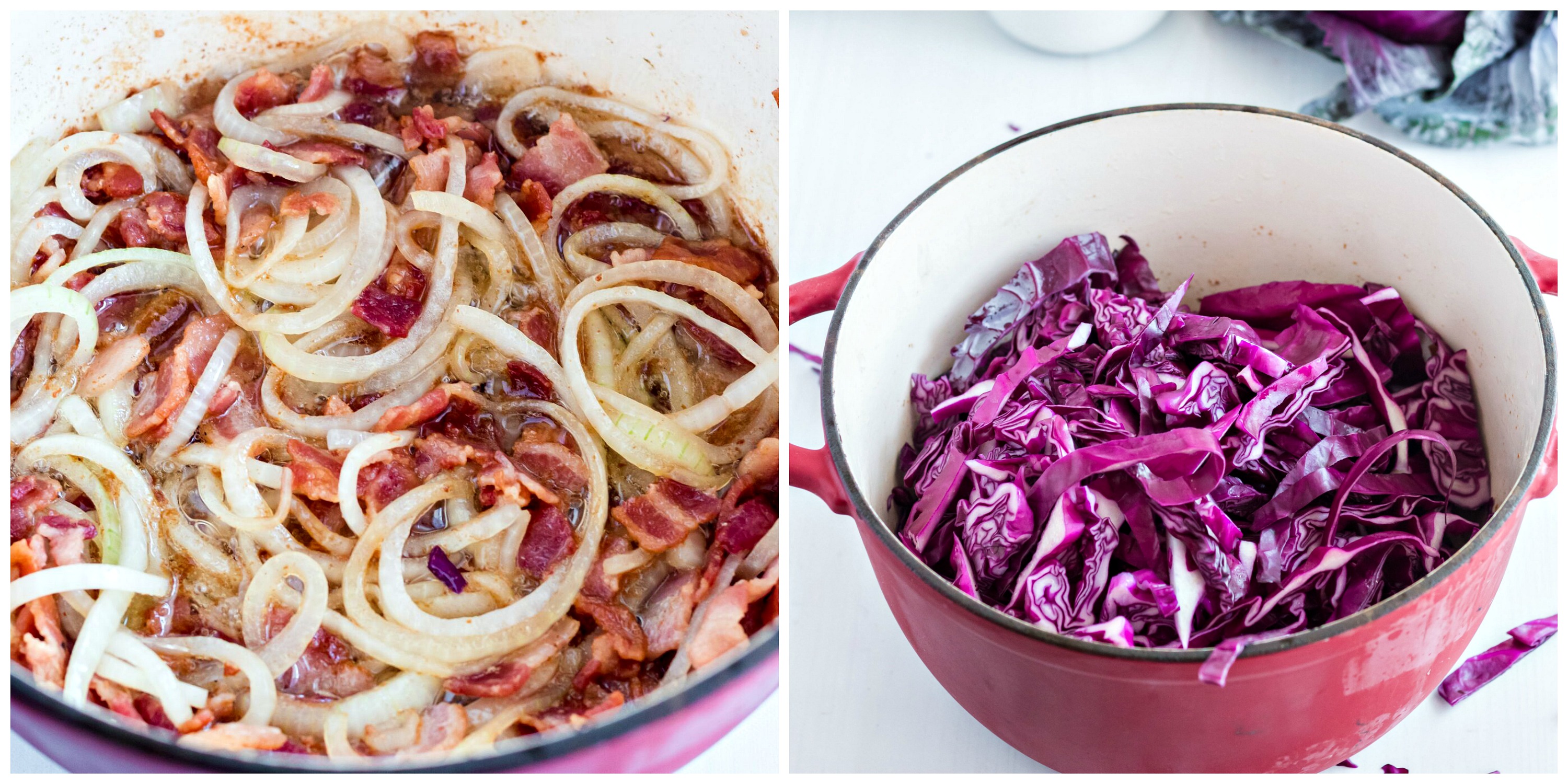 Sauteed Red cabbage