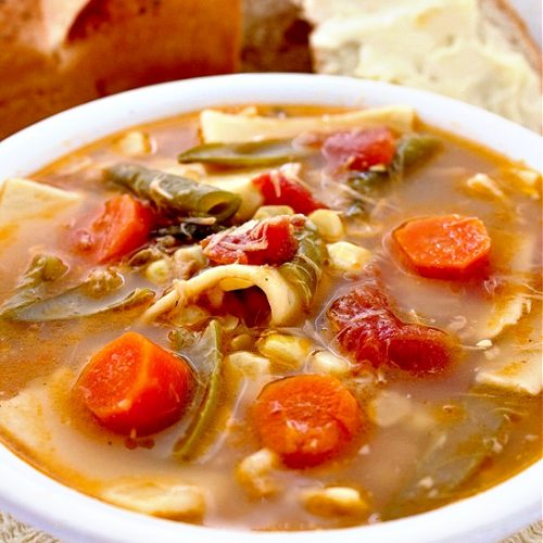 Crockpot Chicken Vegetable Soup Recipe - Chicken Soup