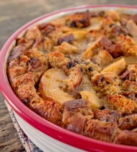 Apple Raisin bread Clafouti
