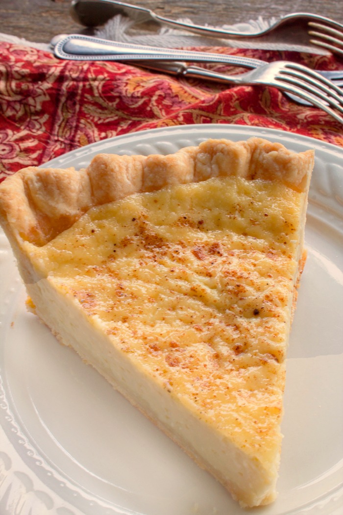 Old Fashioned Custard Pie - Bunny's Warm Oven