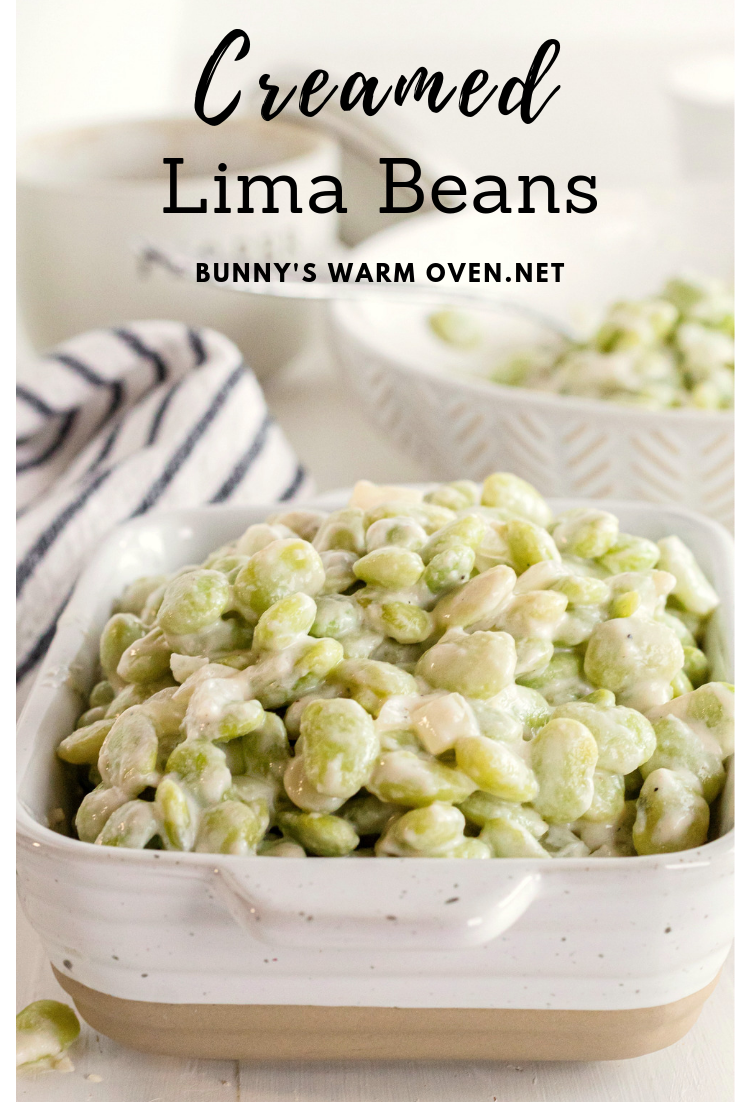 Creamed Lima Beans Bunny's Warm Oven