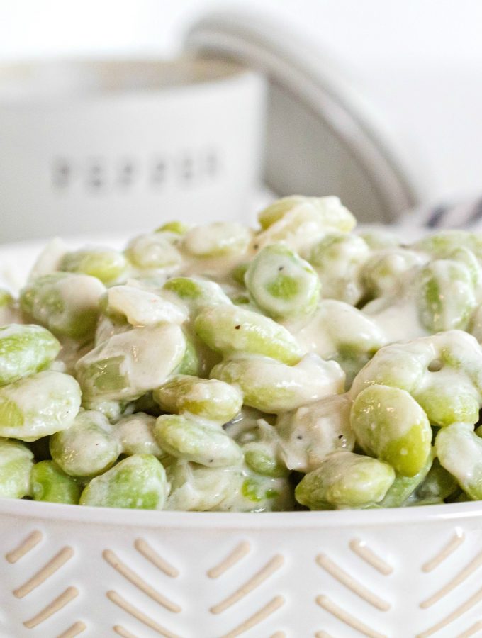 Creamed Lima Beans