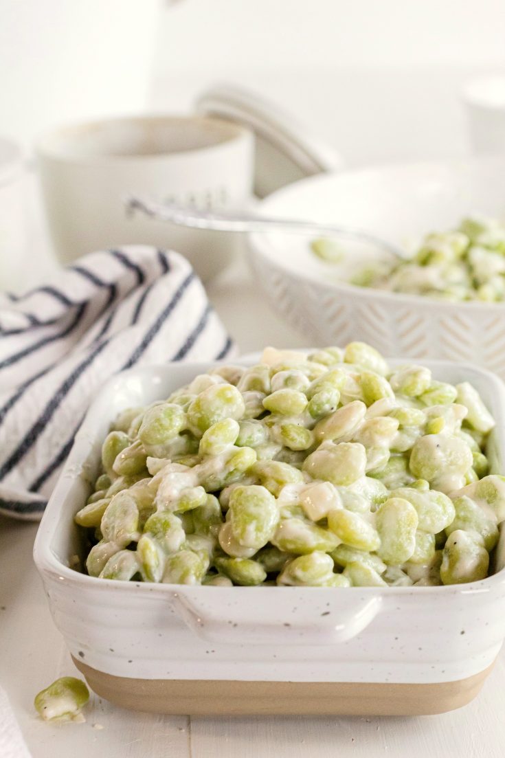 Creamed Lima Beans Bunny's Warm Oven