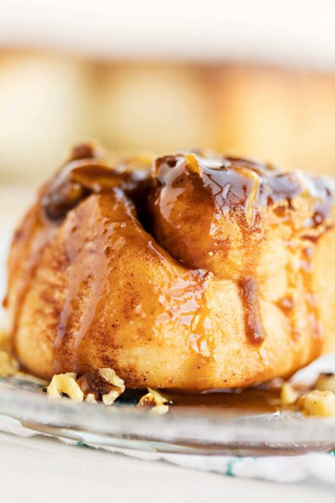 Pecan Caramel Sticky Bins
