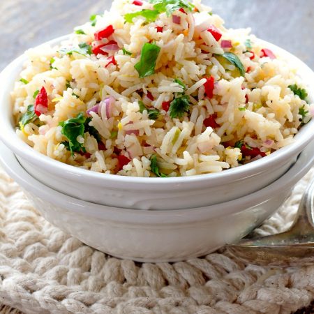 Lemon Rice Salad