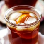Homemade Orange Flavored Ice Tea