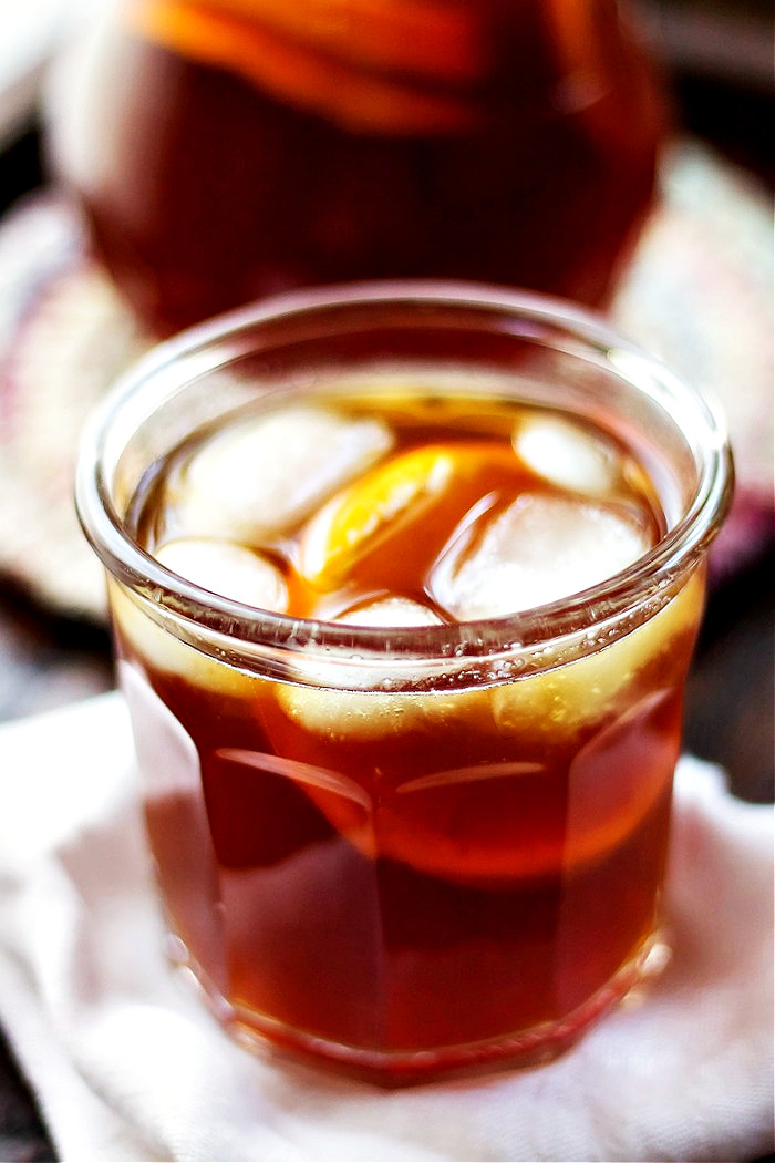 Homemade Orange Flavored Tea