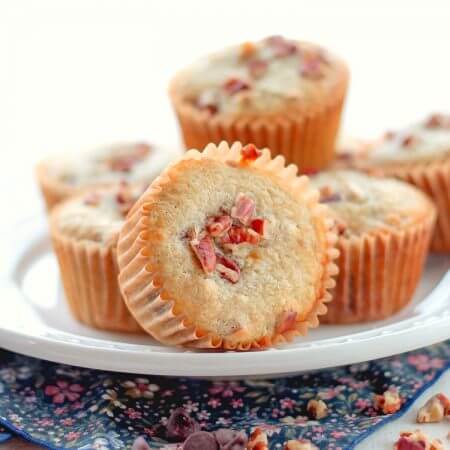 Pecan Chocolate Chip Banana Muffins