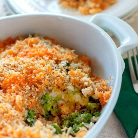Rotisserie Chicken Broccoli Rice Casserole
