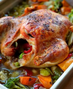 Roasted Chicken and Vegetables