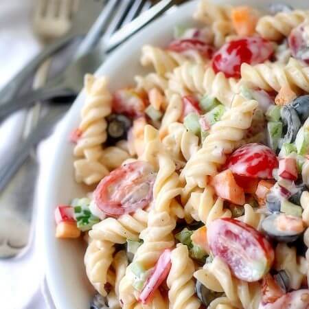 Lemon Pepper Pasta Salad
