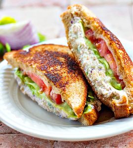 Chicken Salad Melt Sandwich