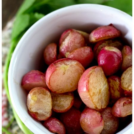 Butter Sauteed Radishes