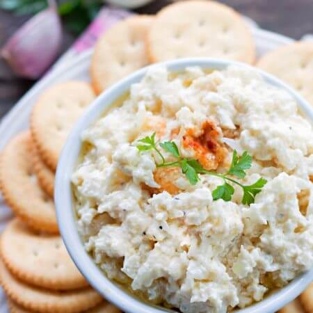 Baked Vidalia Onion Parmesan Dip