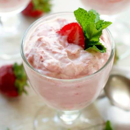 Strawberry Mousse