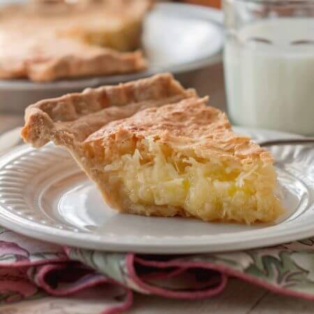 French Coconut Pie (Trisha Yearwood Recipe)