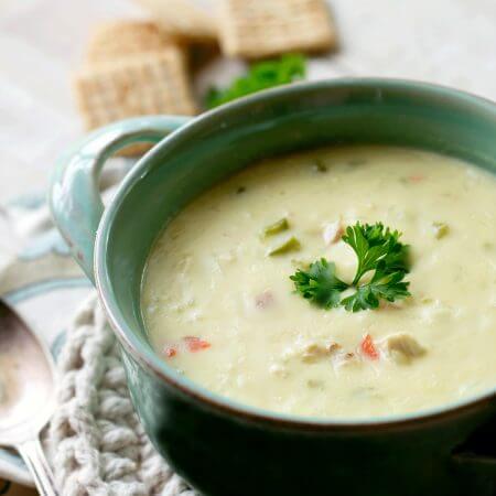 Chicken Velvet Soup