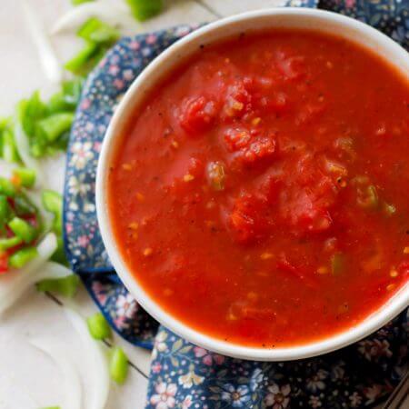 Homemade Stewed Tomatoes